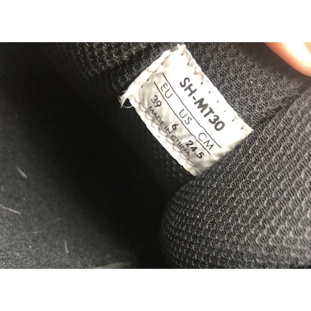 Shimano Shoes Mens Size 6 SPD SH-MT30 Mountain Bike Cycling Black Sport *READ - Picture 7 of 11